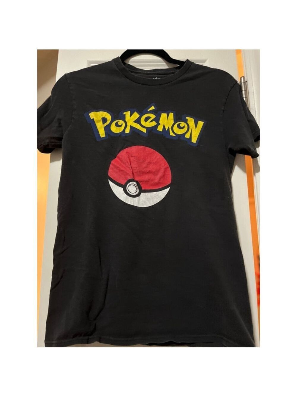 EUC Unisex Pokemon T-Shirt Black/White Size S
